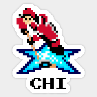 16-Bit Ice Hockey - Chicago Sticker